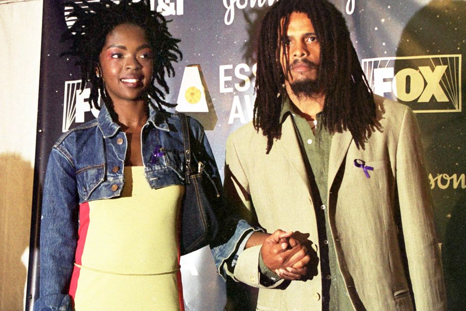 Lauryn Hill mit ihrem Ehemann Rohan Marley.