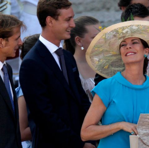 Caroline von Monaco mit ihren Söhnen Pierre Casiraghi und Andrea Casiraghi