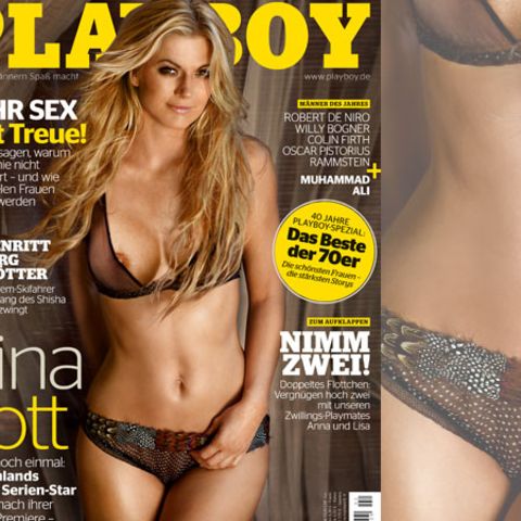 Nina Bott im 'Playboy': Falsche Brüste und Extensions