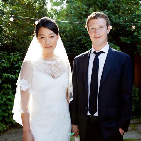 Mark Zuckerberg hat seine Freundin Priscilla Chan geheiratet