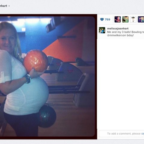 Hier war Melissa Joan Hart schwanger mit ihrem dritten Sohn
