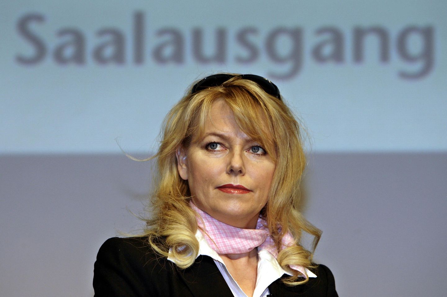 Die frühere Nachrichtensprecherin Eva Herman ist pleite