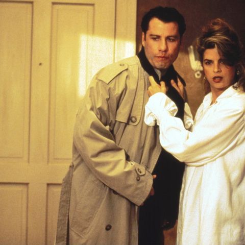 Kuck mal, wer da jetzt spricht (Look Who's Talking Now, USA 1993, Regie: Tom Ropelewski) John Travolta, Kirstie Alley /------WICHTIG: Nutzung nur redaktionell mit Filmtitelnennung bzw. Berichterstattung über   diesen Film. Buch- und Kalendernutzung n