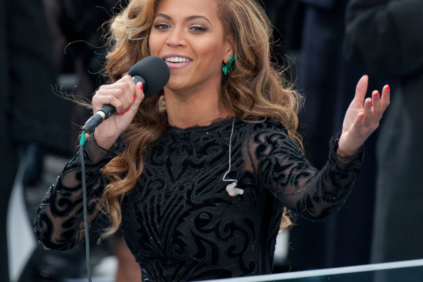Beyonce soll die Nationalhymne nicht live gesungen haben