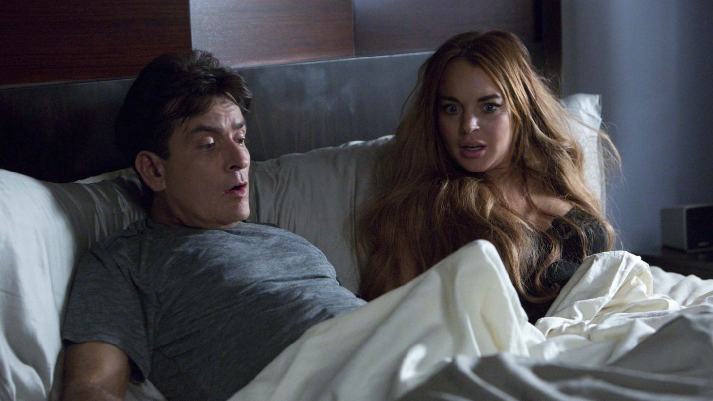 Charlie Sheen und Lindsay Lohan im gemeinsamen Sex-Tape: 'Scary Movie 5'