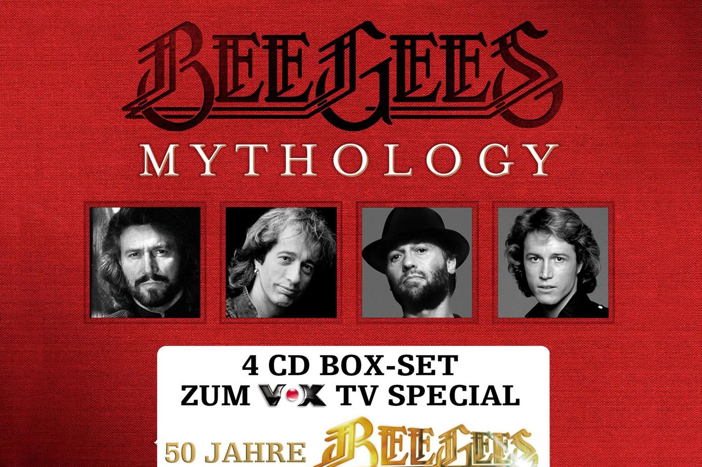 Bee Gees - „Mythology“ präsentiert alle Hits auf 4CDs