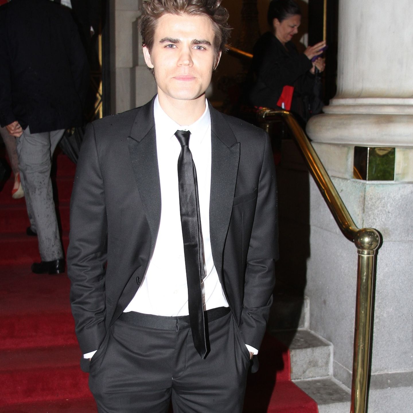 Frisur von Paul Wesley