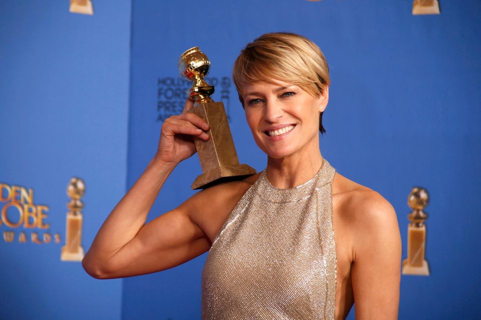 Robin Wright gewann den Award für ihre Rolle als Claire Underwood