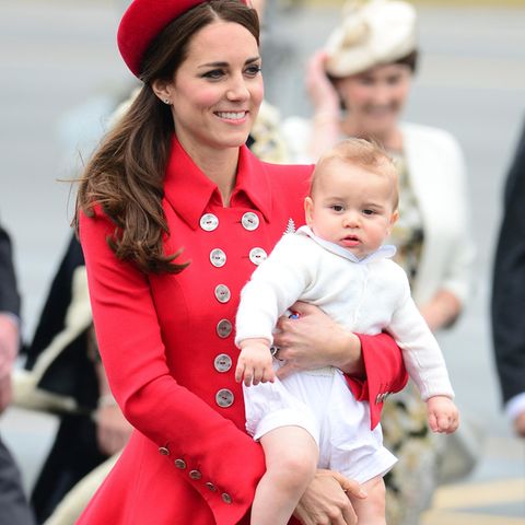 Prinz William und Herzogin Catherine in Neuseeland: Das royale Kleid fliegt hoch