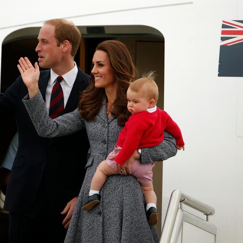 William und Catherine: Erste offizielle Reise mit dem kleinen George