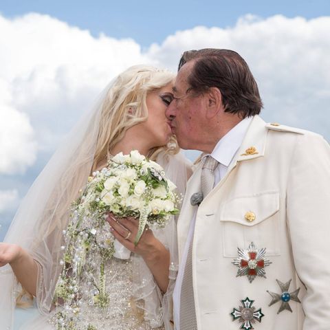 Hochzeit in Sicht: Richard Lugner hat sich mit seinem 'Spatzi' Cathy Schmitz verlobt