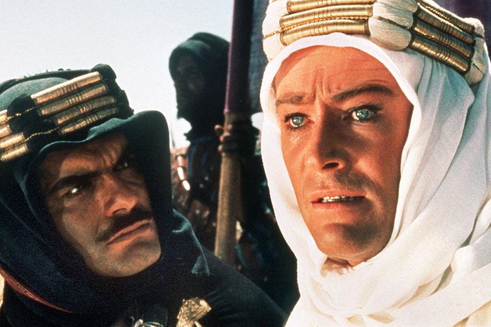 Peter O'Toole in 'Lawrence von Arabien'