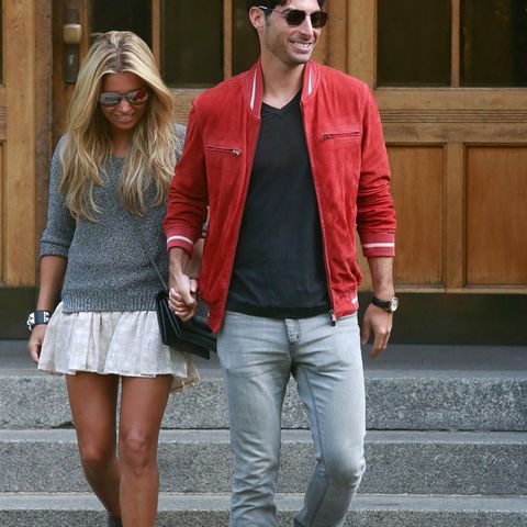Händchen haltend in Hamburg: Sylvie Meis und ihr Freund Samuel Deutsch.