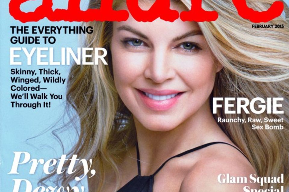Fergie auf dem Cover des 'Allure'-Magazins