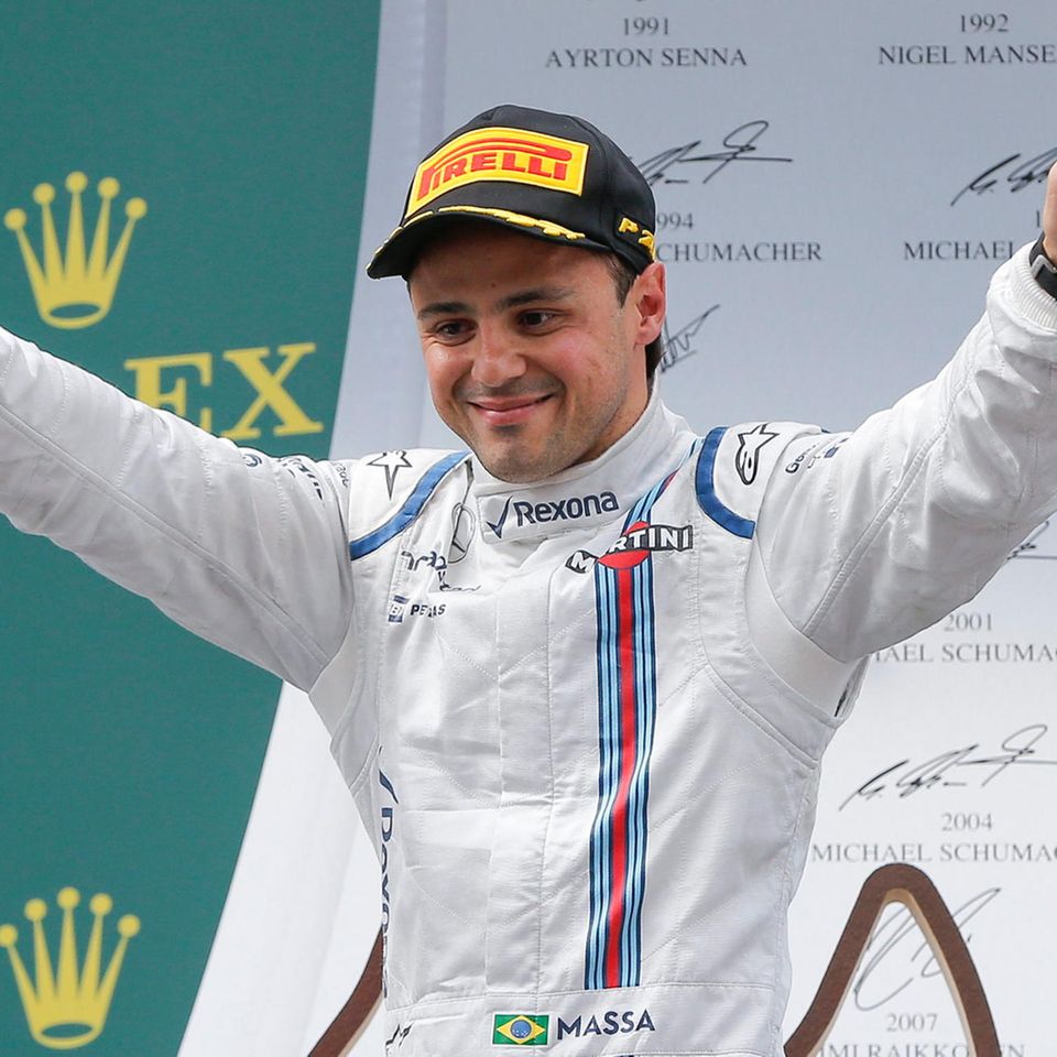 Der Rennfahrer Felipe Massa