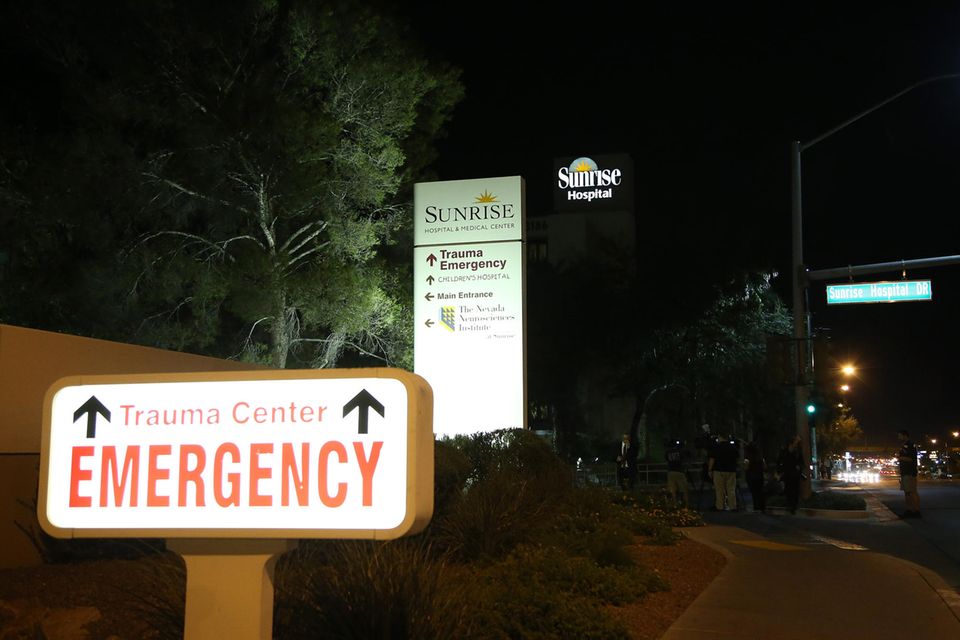 Im Sunrise Hospital & Medical Center wird Lamar Odom behandelt.