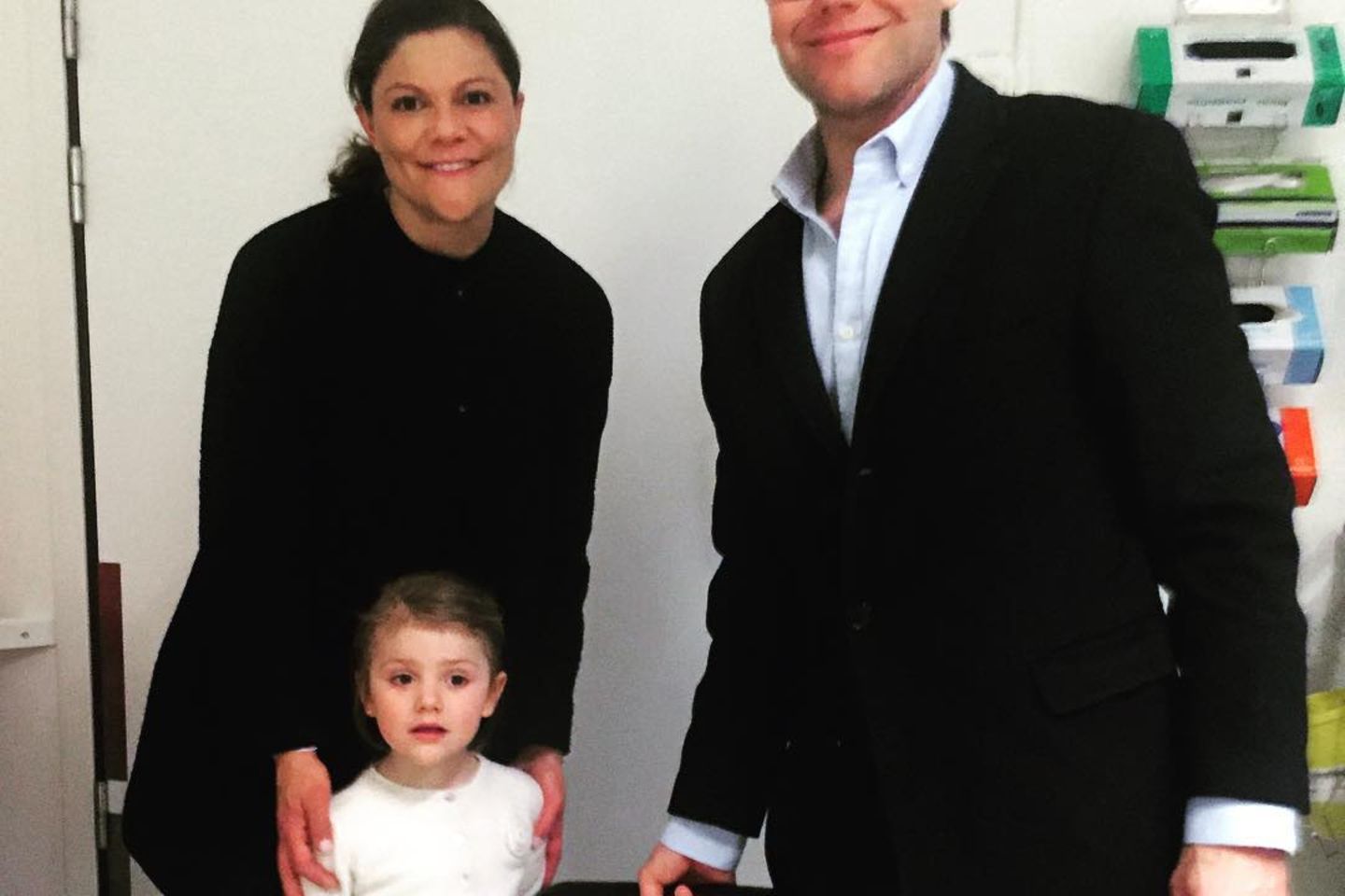 Victoria, Daniel, Estelle und der kleine Prinz.