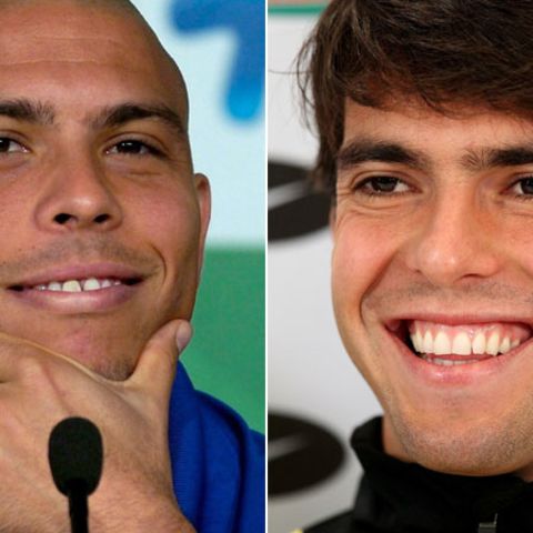 Ronaldo und Kaka: Vaterfreuden