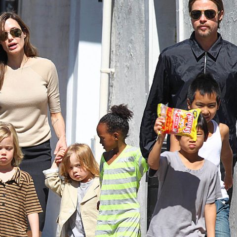 Familie Jolie-Pitt: Auf Tour als Komplettpaket