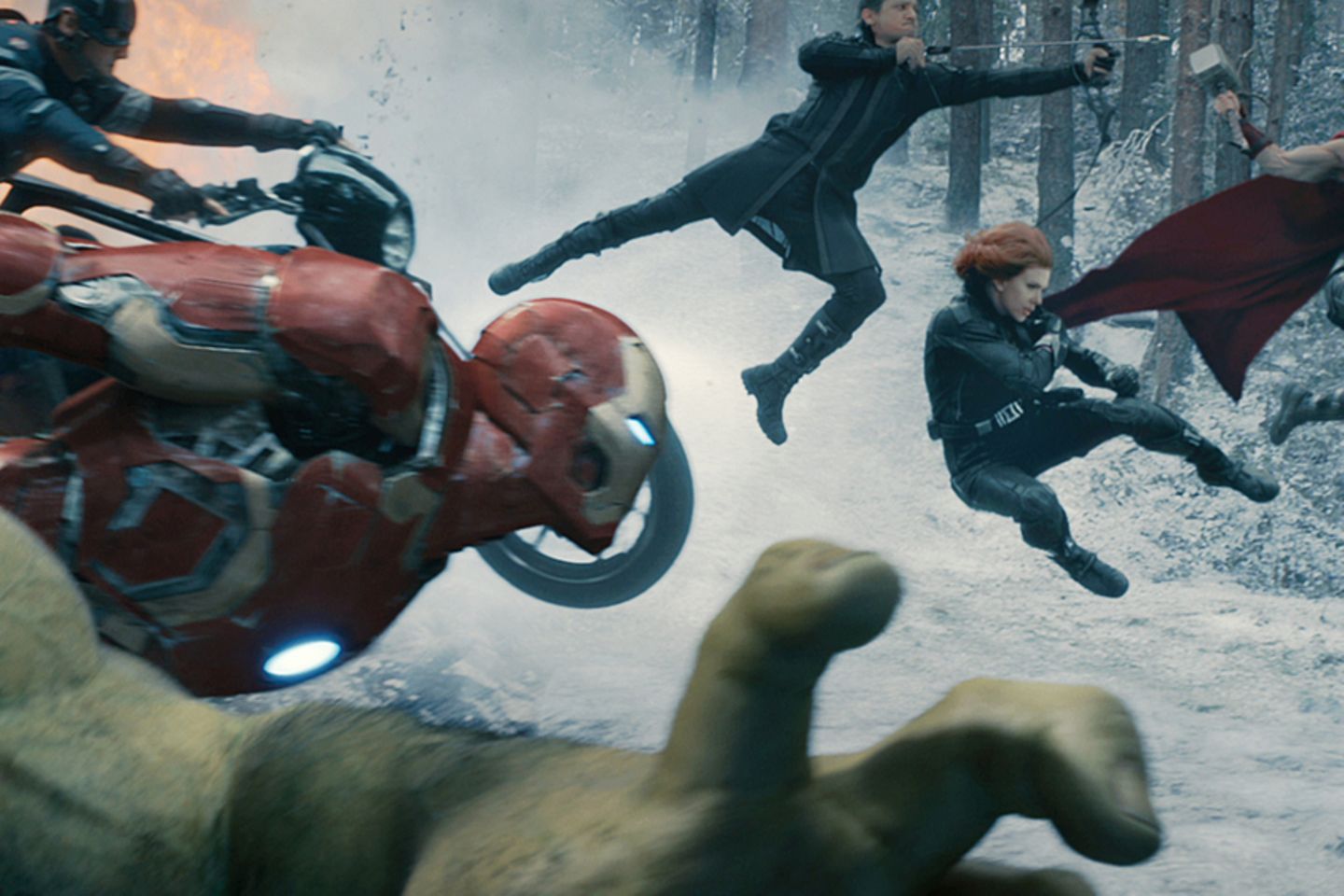 "Avengers 2": Effektreicher Kampf gegen Ultron