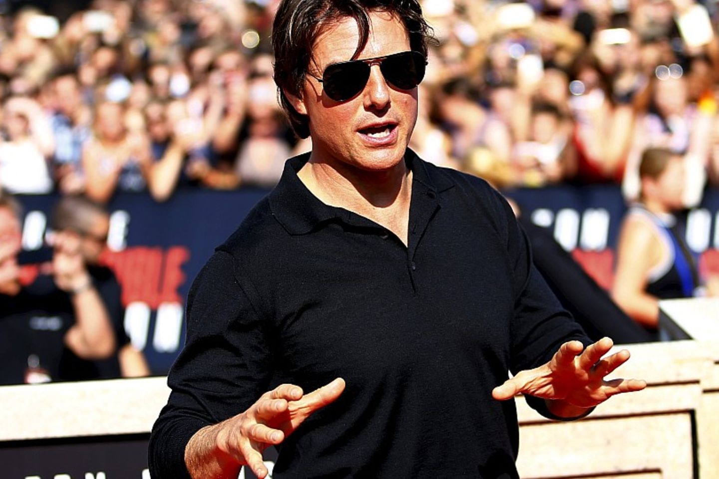 Tom Cruise: Bei `Mission Impossible 5' werden die Liebes-Gerüchte geklärt
