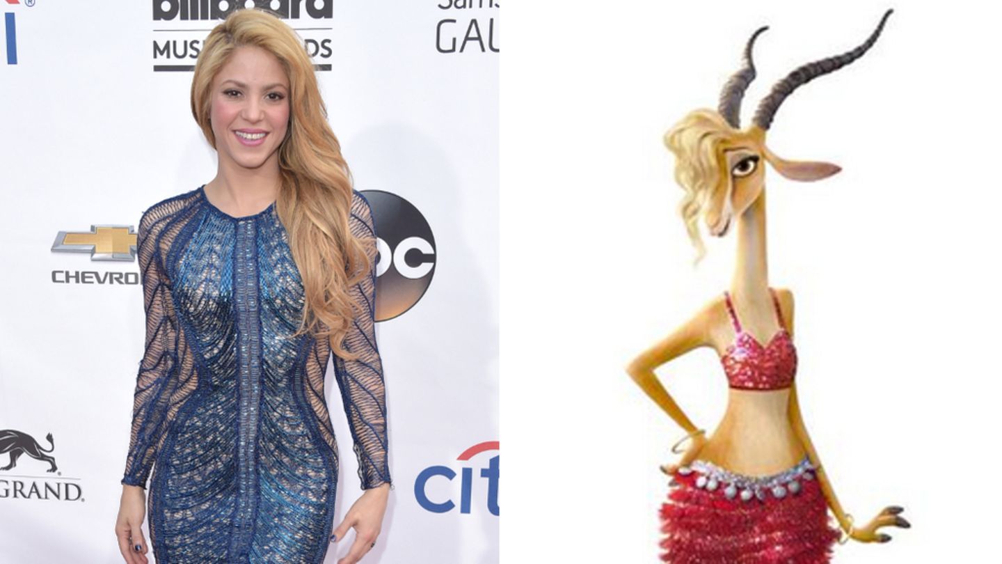 Zoomania: Shakira wird für Disney zur Gazelle