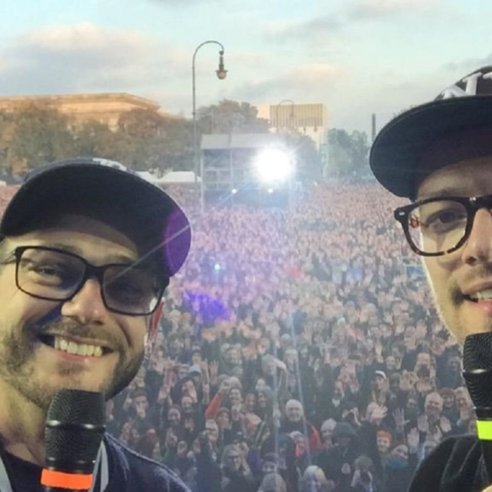 "Unglaublich!": Joko, Fiva und die Sportfreunde feiern München