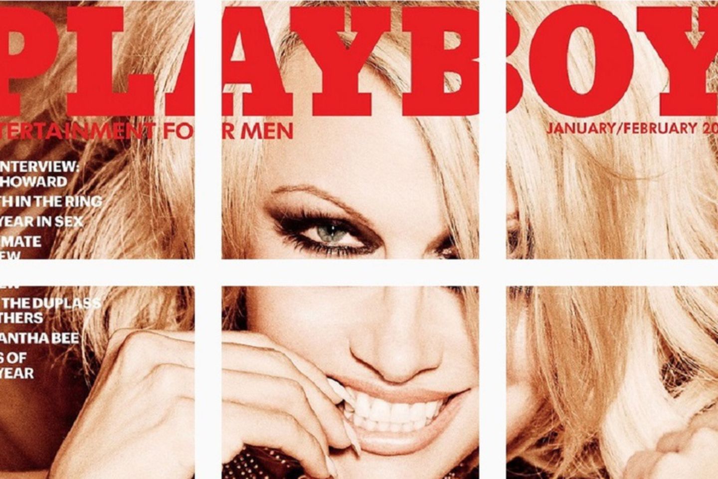 Pamela Anderson US "Playboy" zeigt das letzte Nackt Cover