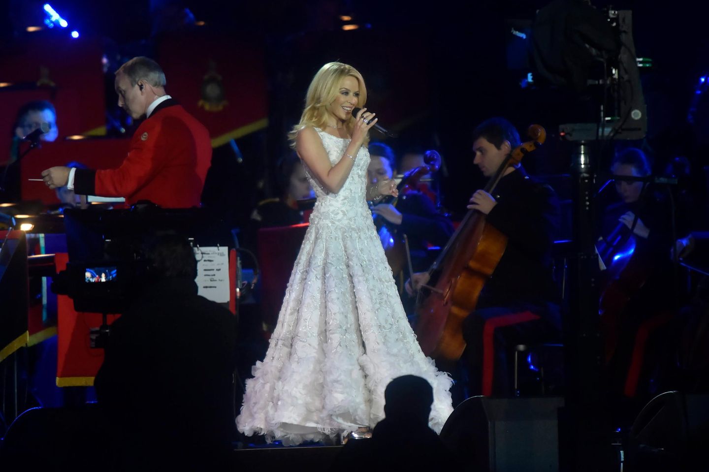 Kylie Minogue (47) bei der Geburtstagsparty von Queen Elisabeth II. in Windsor
