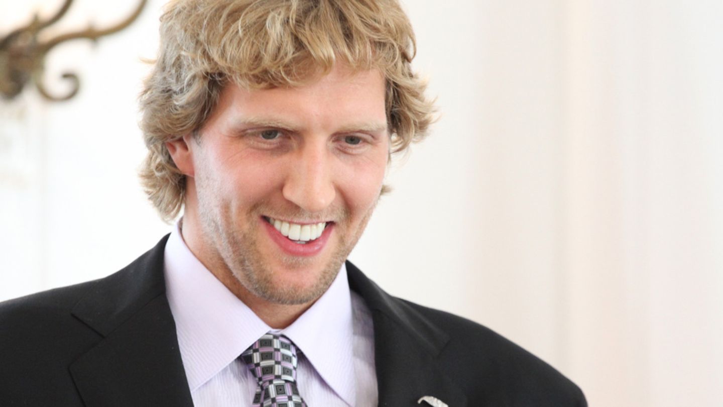 Dirk Nowitzki In Gedanken bei seiner Heimatstadt Würzburg