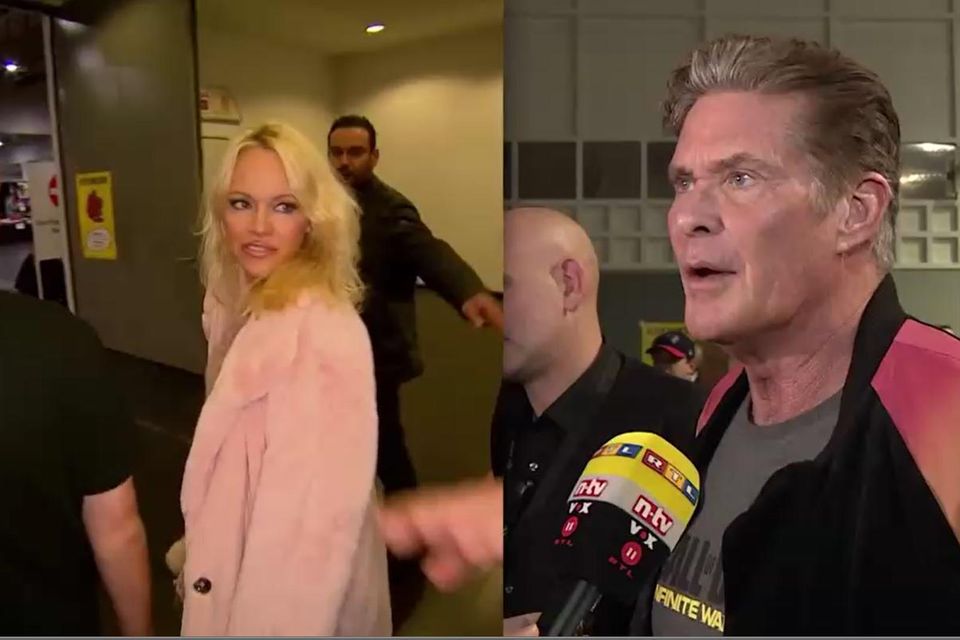Pamela Anderson und David Hasselhoff können sich schon seit Jahren nicht ausstehen