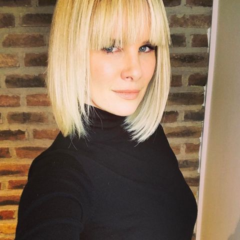 Model nimmt die Fans aufs Korn: Monica Meier-Ivancan: Krasse Typveränderung mit braunem Kurzhaar-Bob