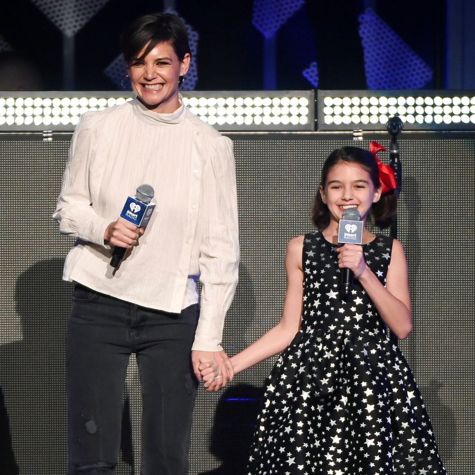 Katie Holmes und Suri Cruise machen gemeinsame Sache.