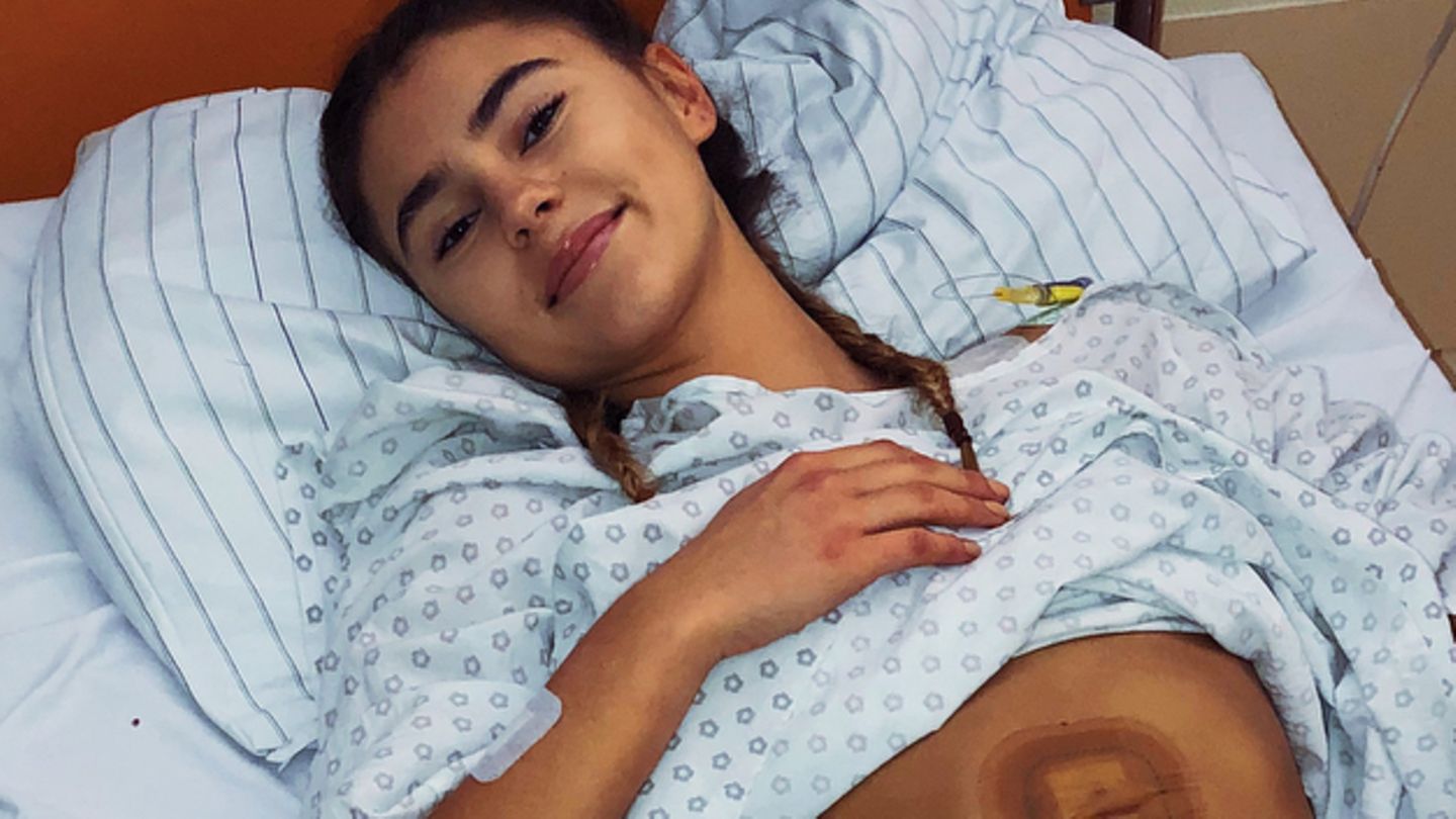 Stefanie Giesinger meldet sich nach ihrer OP So geht es ihr jetzt