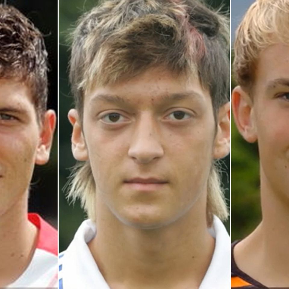 Manuel Neuer, Mesut Özil & Co.: So sahen die deutschen Nationalspieler als Teenies aus