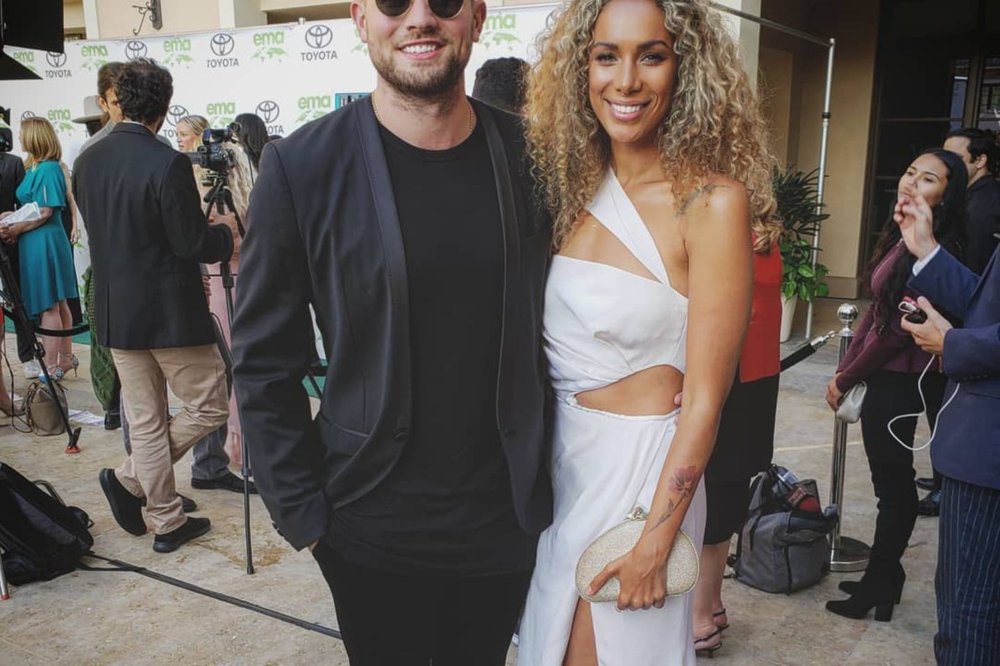 Leona Lewis und ihr langjähriger Partner Dennis Jauch gaben sich Ende Juli in Italien das Jawort.