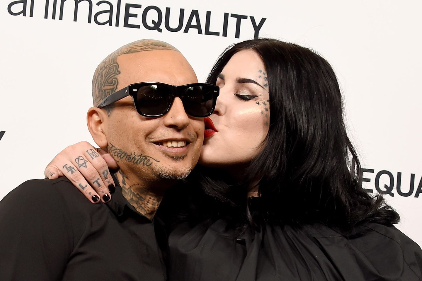 Kat von D und ihr Ehemann Rafael Reyes am 27. Oktober 2018 in Beverly Hills.