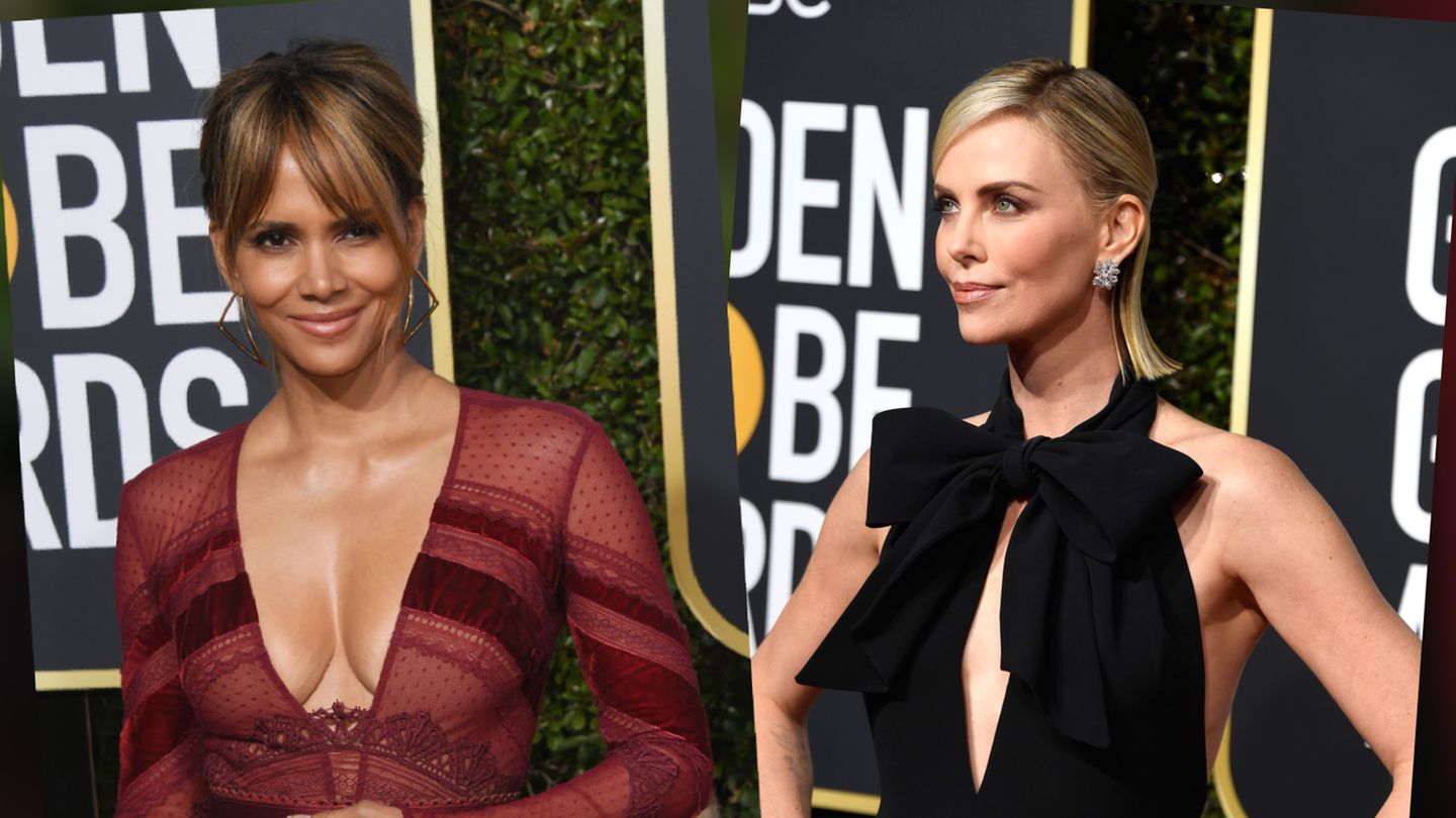 Halle berry golden globe hotsell dress 2019