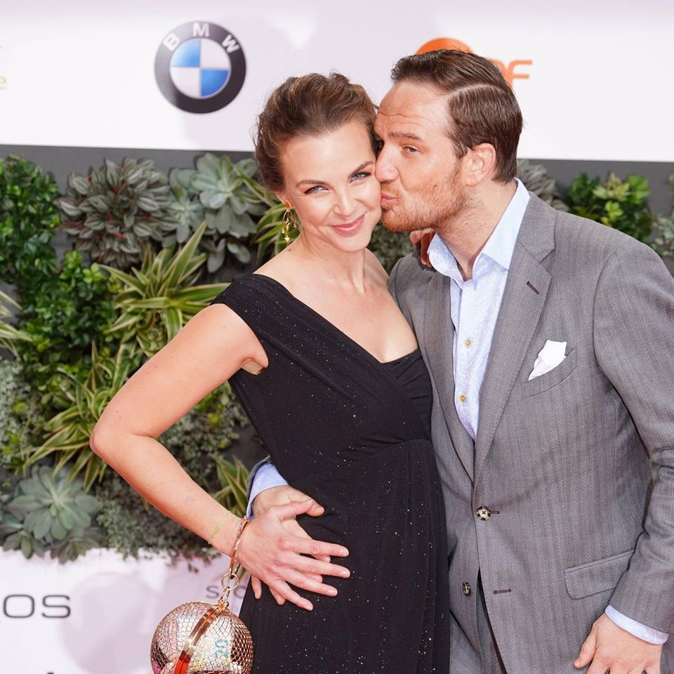 03.05.2019,Berlin,Deutschland,GER, Verleihung des Deutschen Filmpreises Palais am Funkturm - Roter Teppich - Frederick Lau sowie Annika Kipp *** 03 05 2019 Berlin Germany GER Award of the German Film Prize Palais am Funkturm Red Carpet Frederick Lau