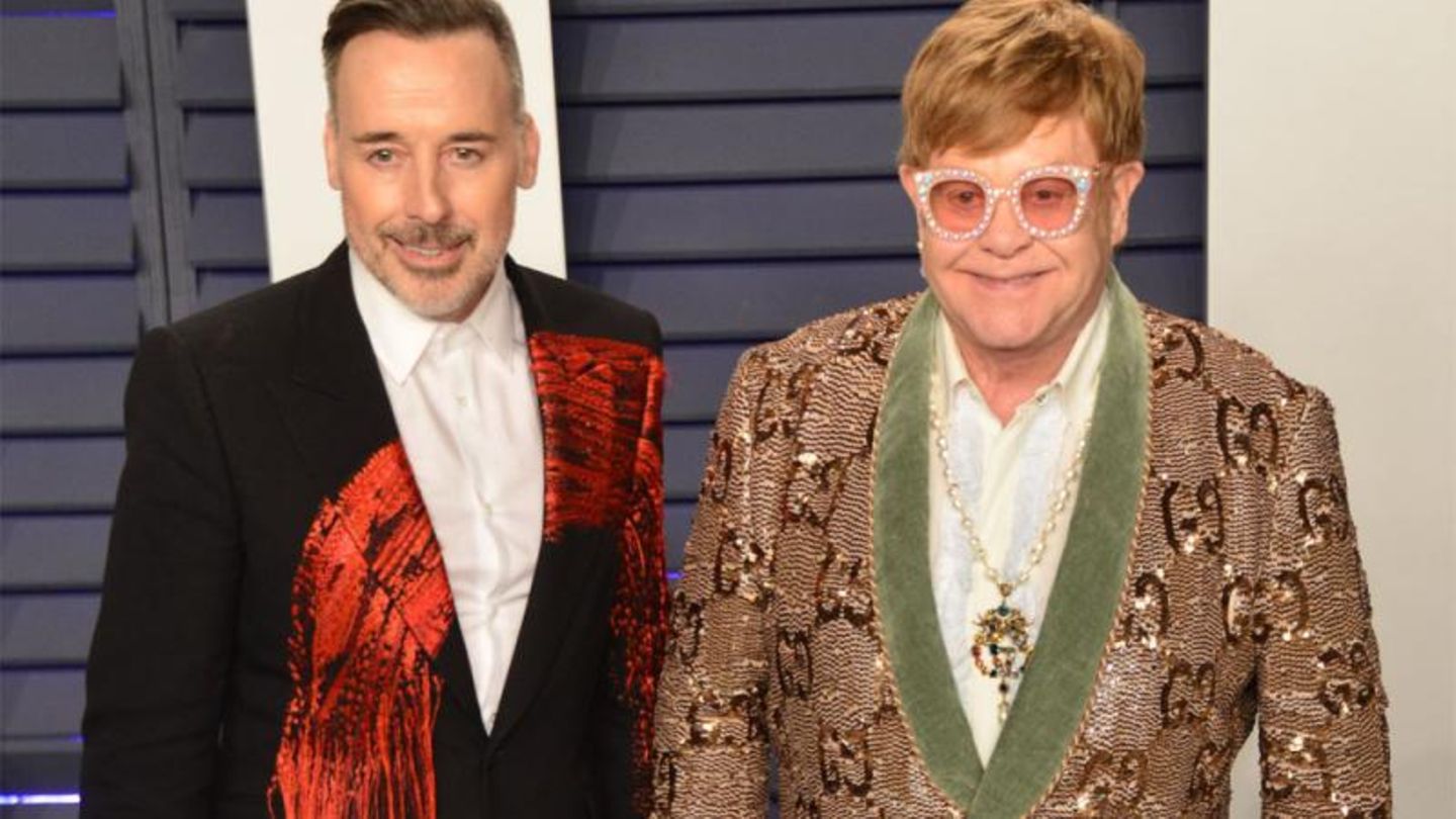 Elton John und David Furnish sind