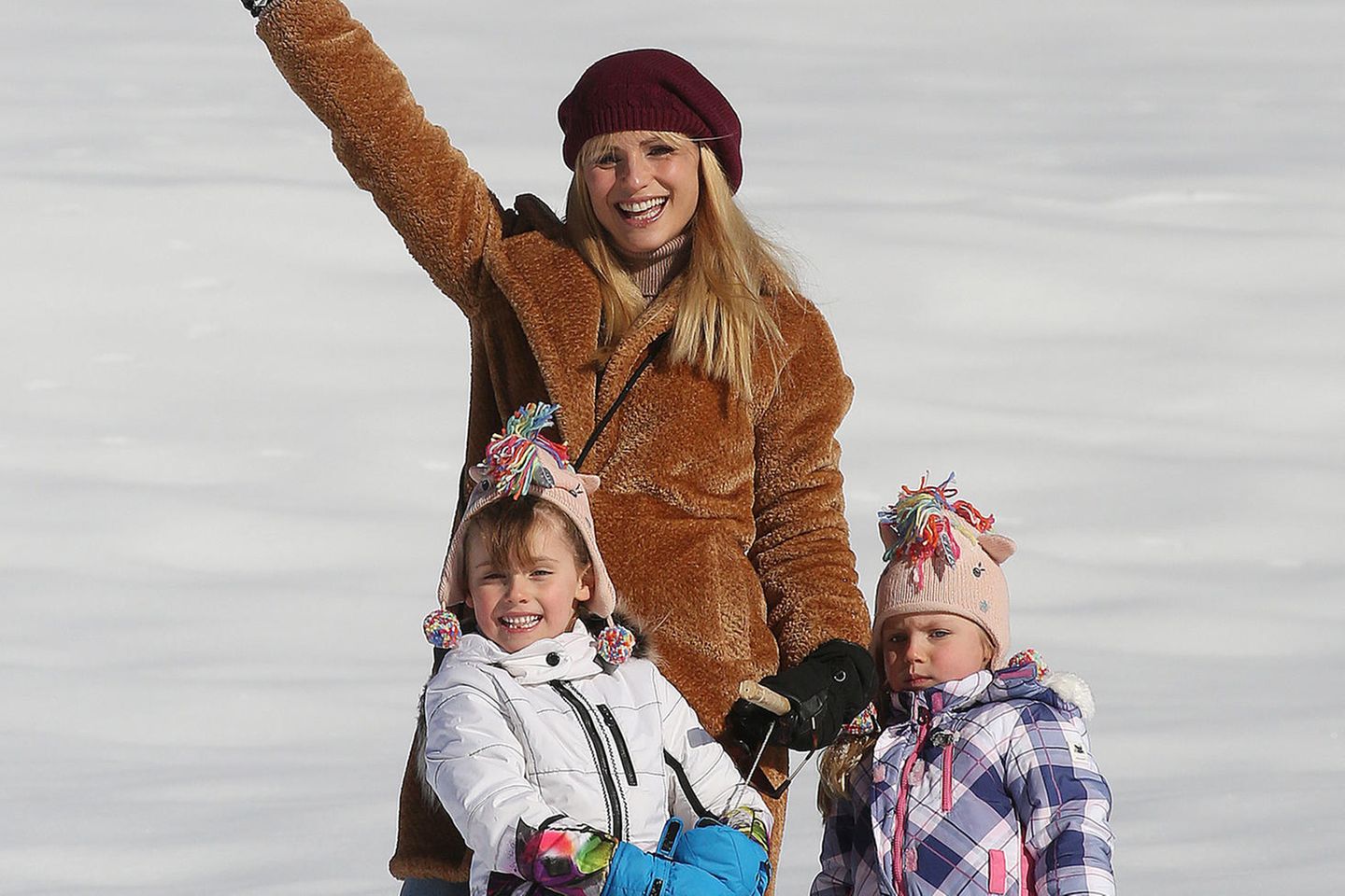 Michelle Hunziker: Schnee-Spaß mit der ganzen Familie