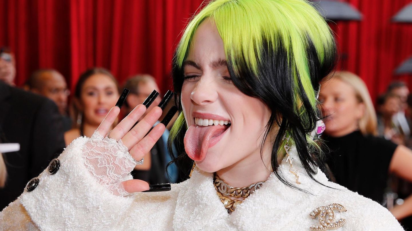 Oscars 2020: Billie Eilish ist sichtbar irritiert