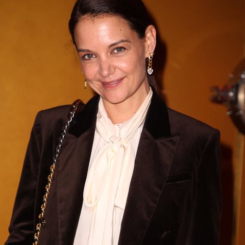 February 10, 2020, New York, New York, USA: KATIE HOLMES at the Zimmerman F/W 2020 Fashion Show,.SIR Stage 37, NYC.February 10,…