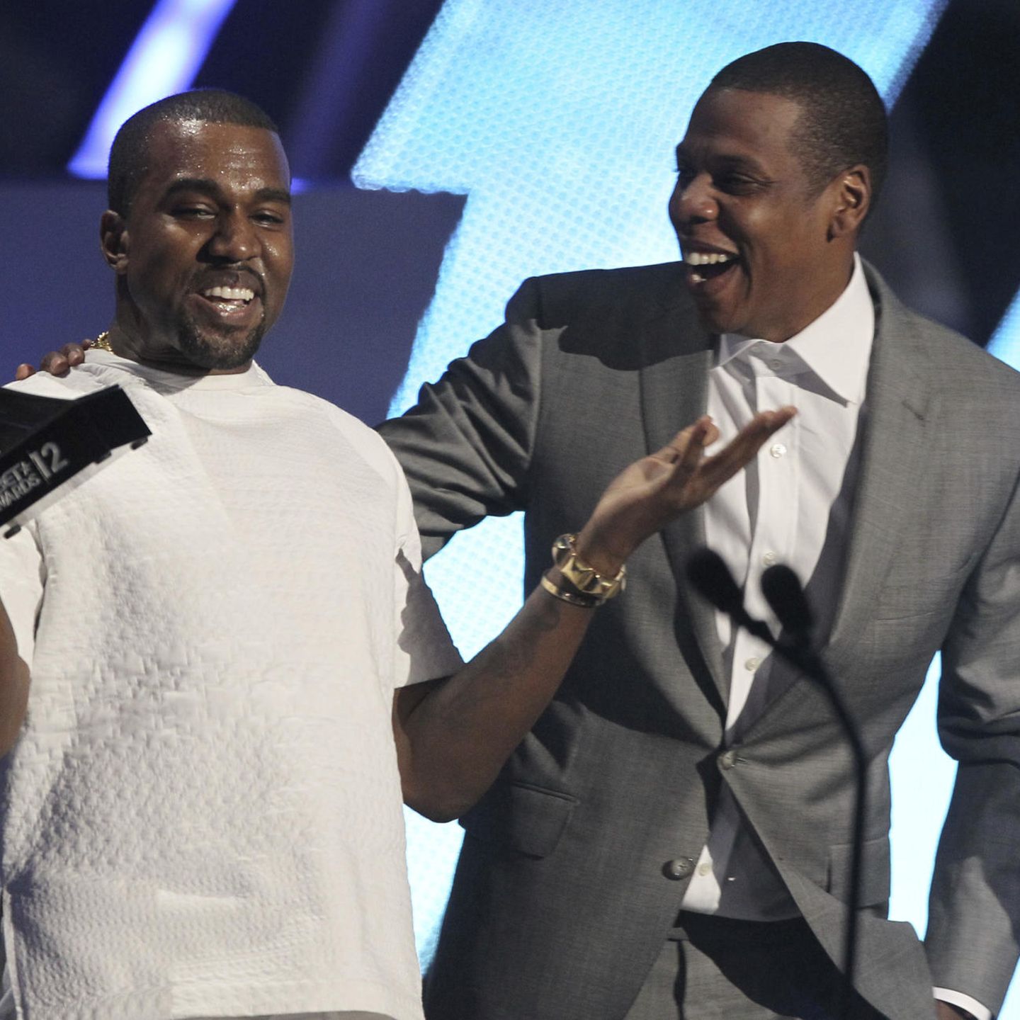 oder will als Kanye Irrsinnig seinen genial? US-Vizepräsidenten Rapper West Jay-Z