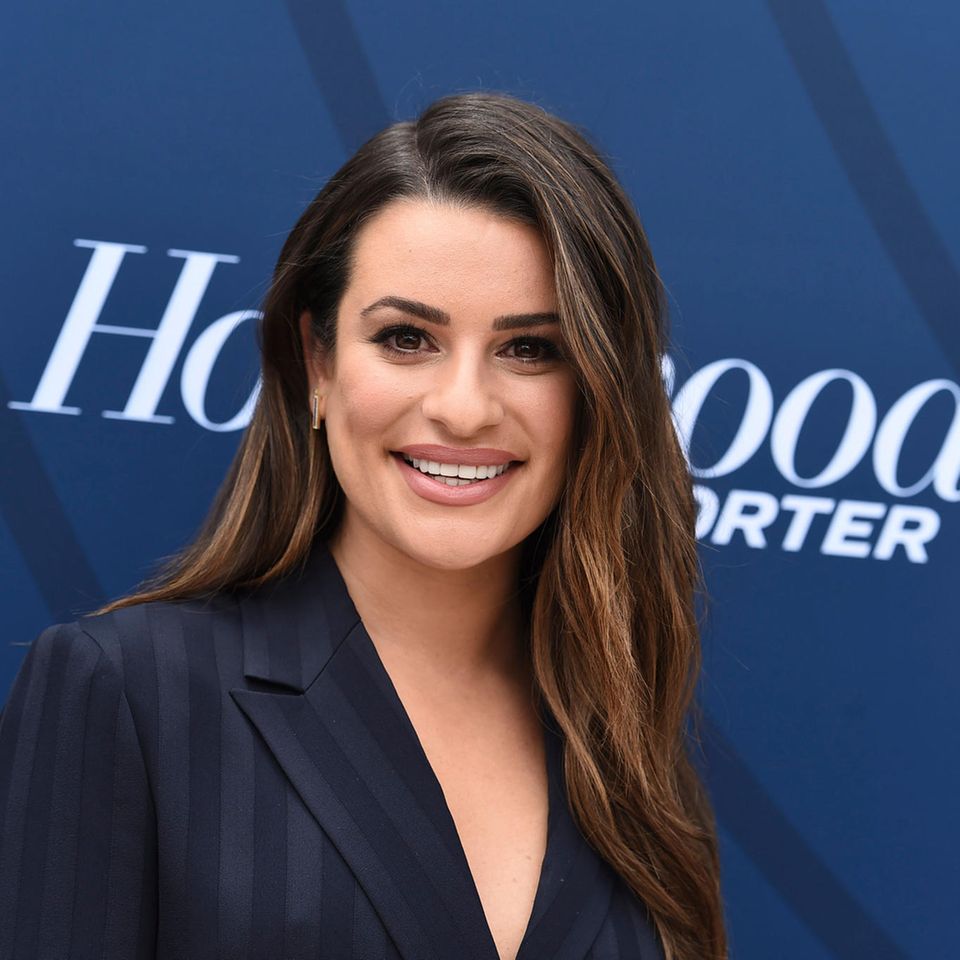 FILE - This April 30, 2019 file photo shows actress Lea Michele at The Hollywood Reporter's Empowerment in Entertainment Gala in Los Angeles. Michele is a mom of a baby boy. A representative for Michele said Sunday, Aug. 23, 2020, that the former â€œ