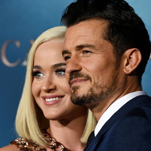 ARCHIV - 21.08.2019, USA, Los Angeles: Orlando Bloom kommt mit seiner Verlobten Katy Perry zur Premiere der Serie «Carnival Row…