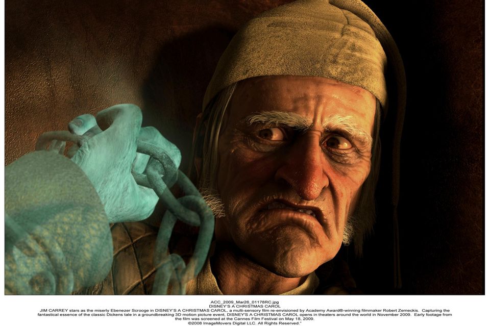 'A Christmas Carol': Jim Carrey als runzliger Ebenezer Scrooge
