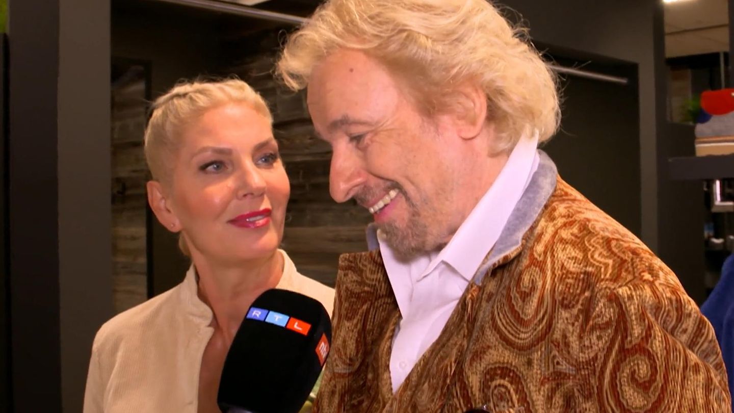 Thomas Gottschalk im FashionCheck So findet Freundin Karina Mroß
