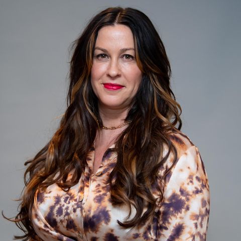 Alanis Morissette bei einem Pressetermin