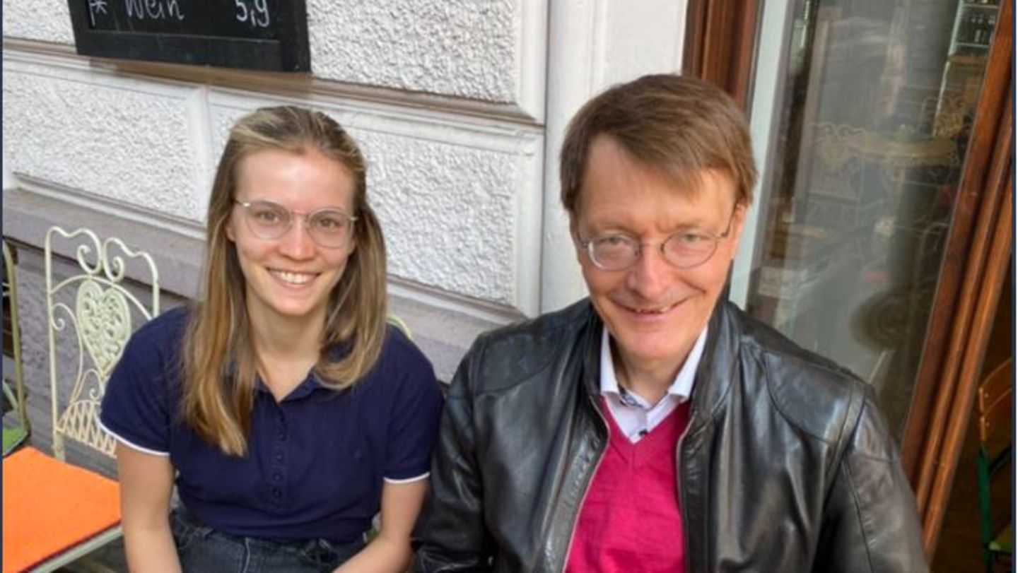 Karl Lauterbach teilt seltenes Foto mit seiner Tochter Rosa